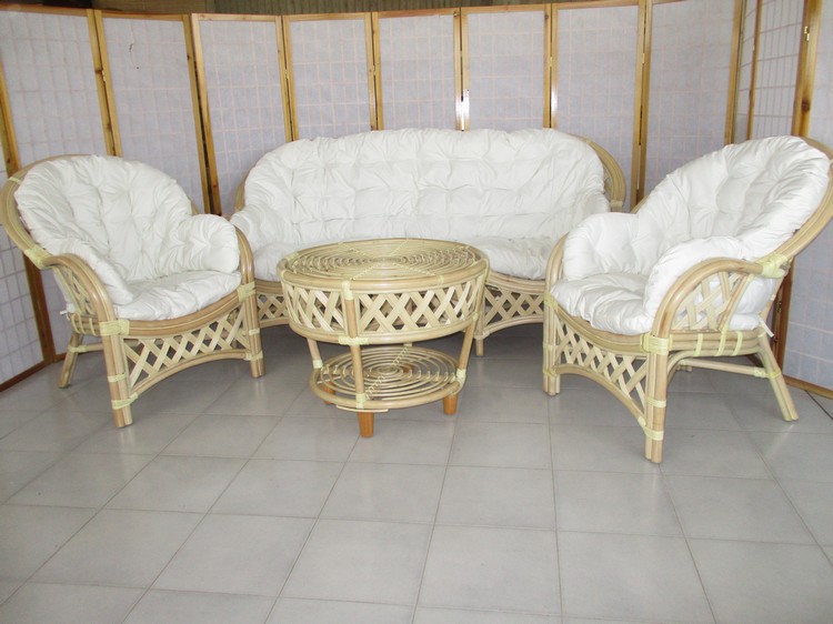 AT/16/3 SALOTTO RATTAN MIDOLLINO NATURALE AT/16/3 SALOTTO RATTAN MIDOLLINO NATURALE